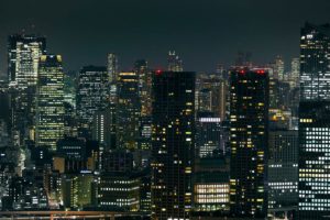 Skyline of Tokyo
