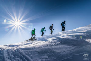 On Snowshoes in Switzerland