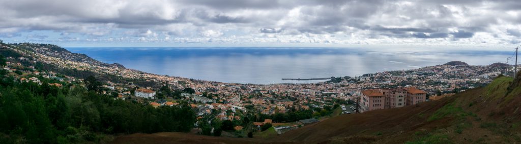 Panoramic views over Funchal