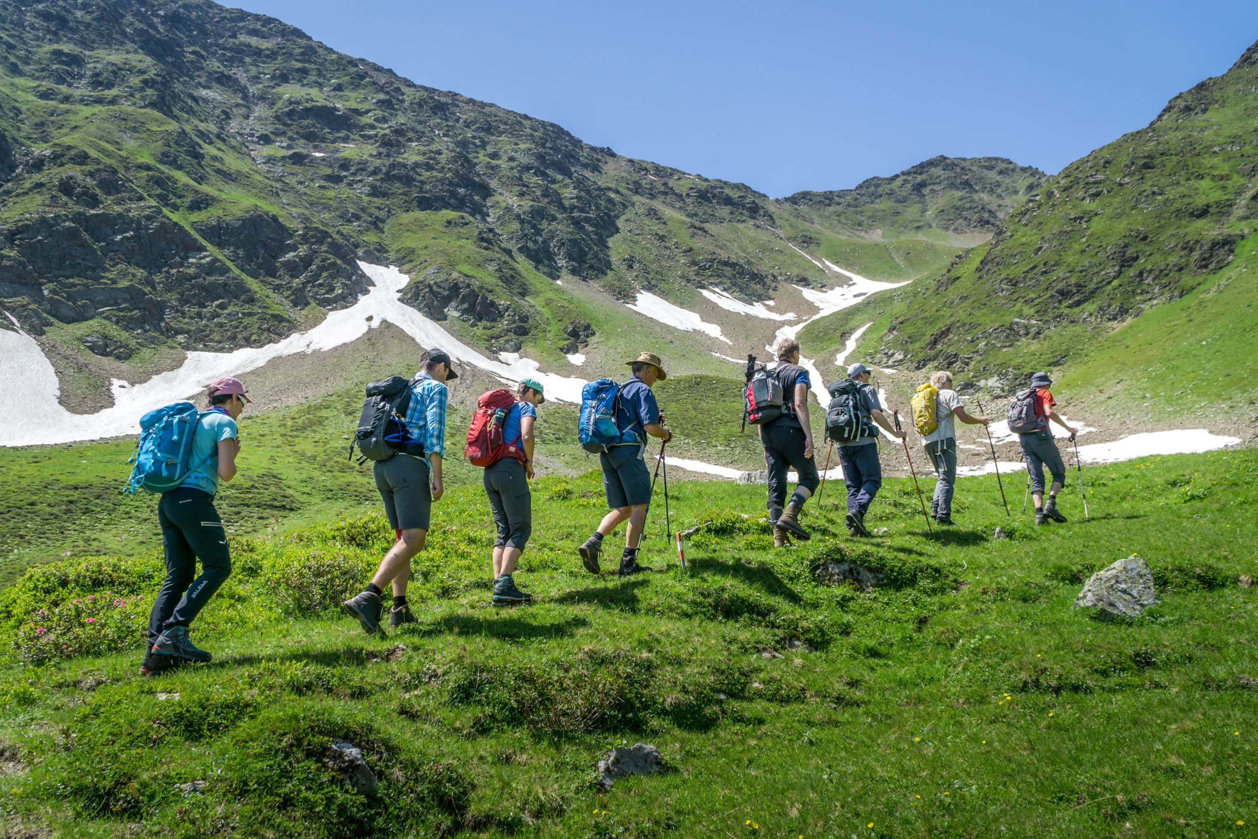 Alpine Parkuhr für Wanderer Alpenverein