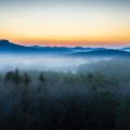 Sunrise at Drachenfels Castle