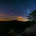 The constellation of Orion