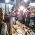 Making Asado at my dads birthday